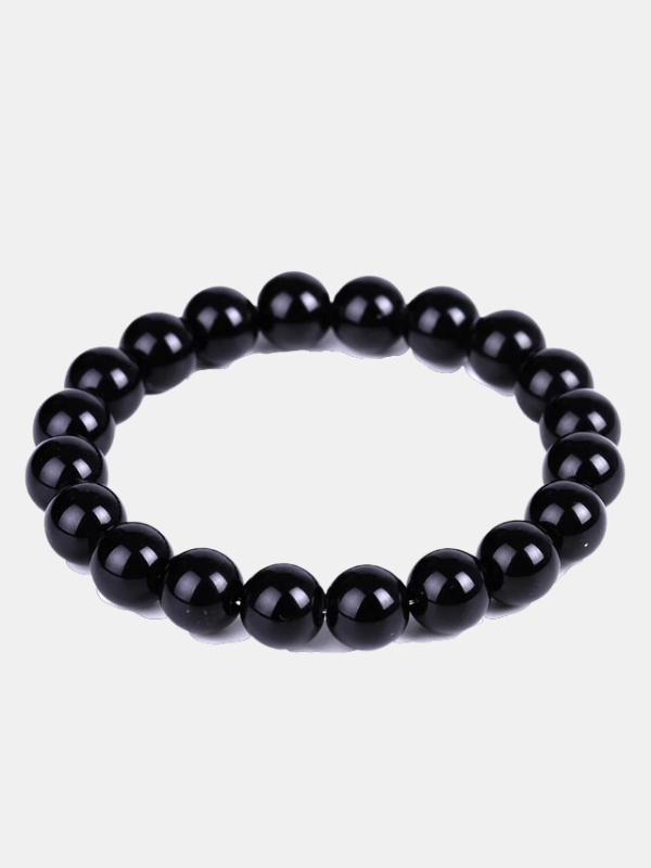 Obsidian Bead Bracelet