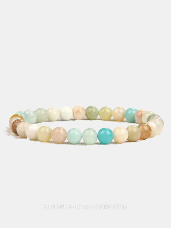 Amazonite Bead Bracelet - 8mm