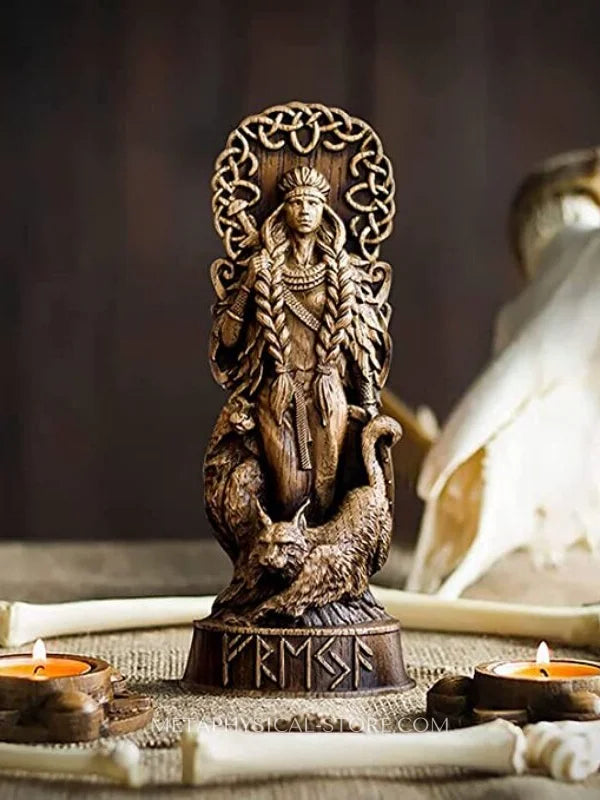 Freya Goddess Statue