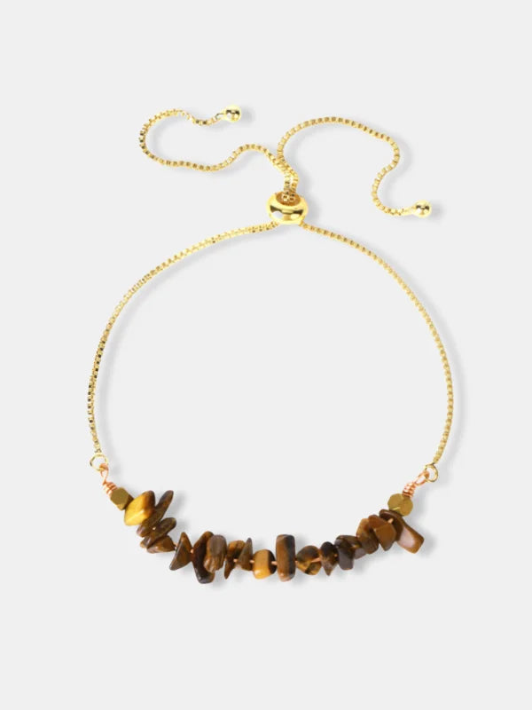 Gold Tiger Eye Bracelet