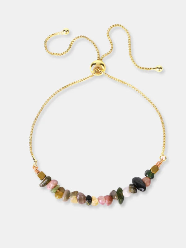 Gold Tourmaline Bracelet
