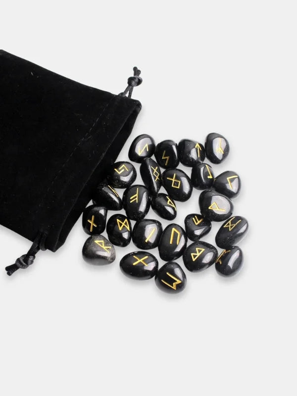 Obsidian runes