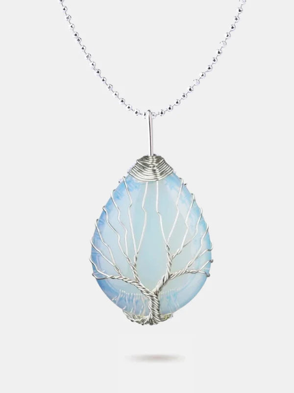 Opalite Tree of life necklace Metaphysical Store