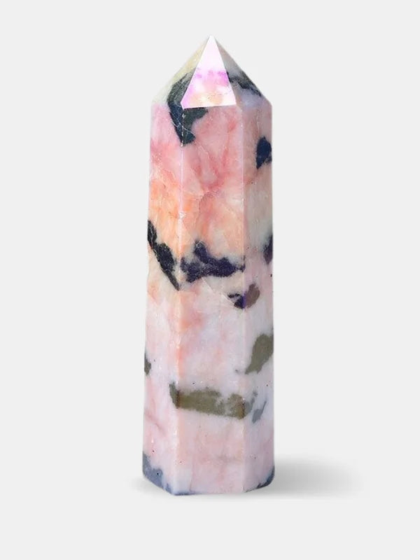 Pink Zebra Jasper Tower