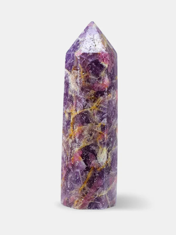 Purple Tourmaline Tower - Tourmaline / 7cm