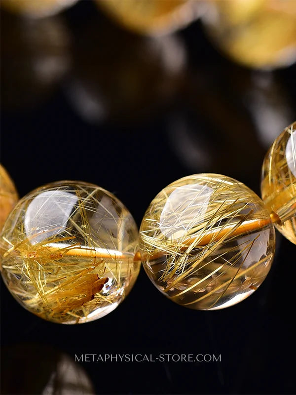 Rutilated Quartz Bracelet