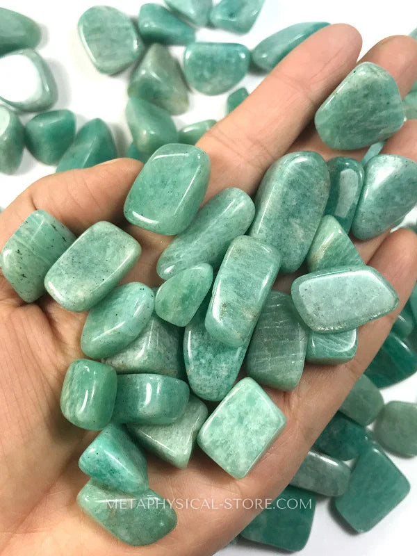 Tumbled Amazonite - Amazonite