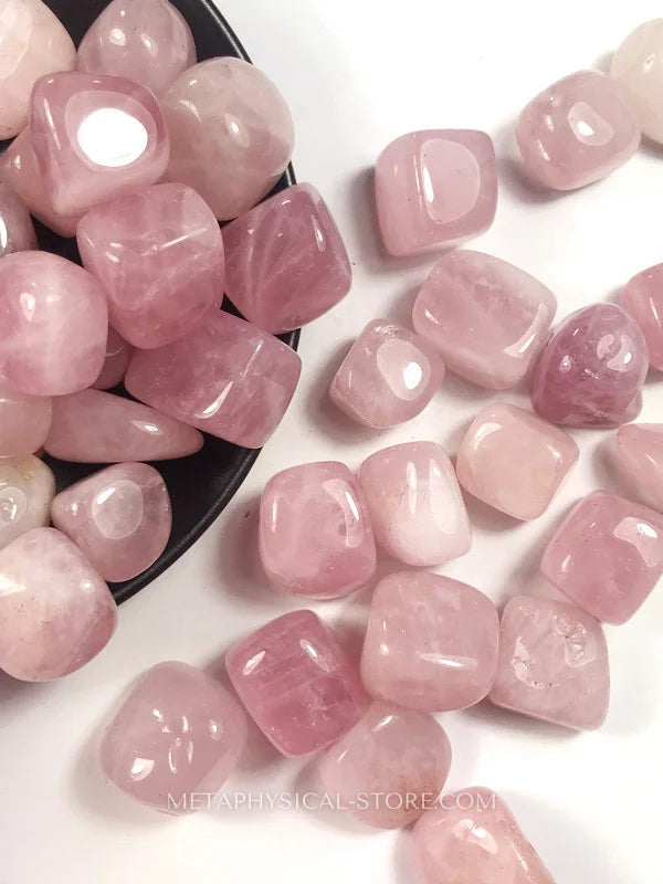 Tumbled Rose Quartz - Rose quartz