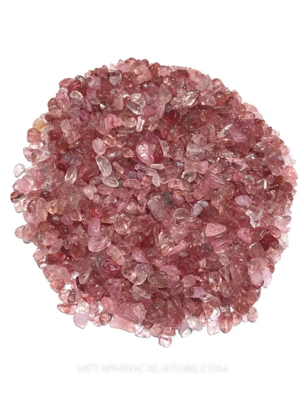 Tumbled Strawberry Quartz - Strawberry Quartz