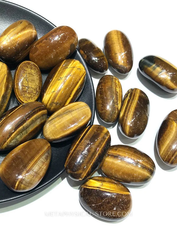 Tumbled Tiger Eye - Tiger eye