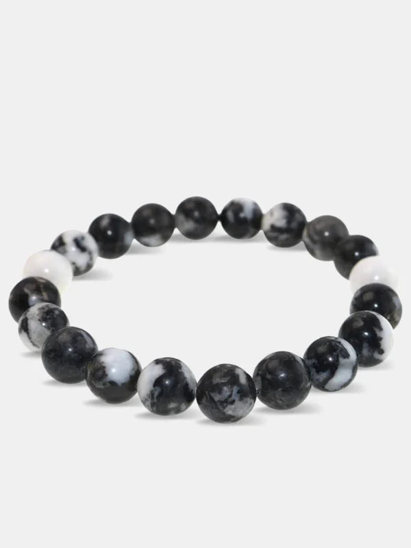 Zebra Stone Bracelet