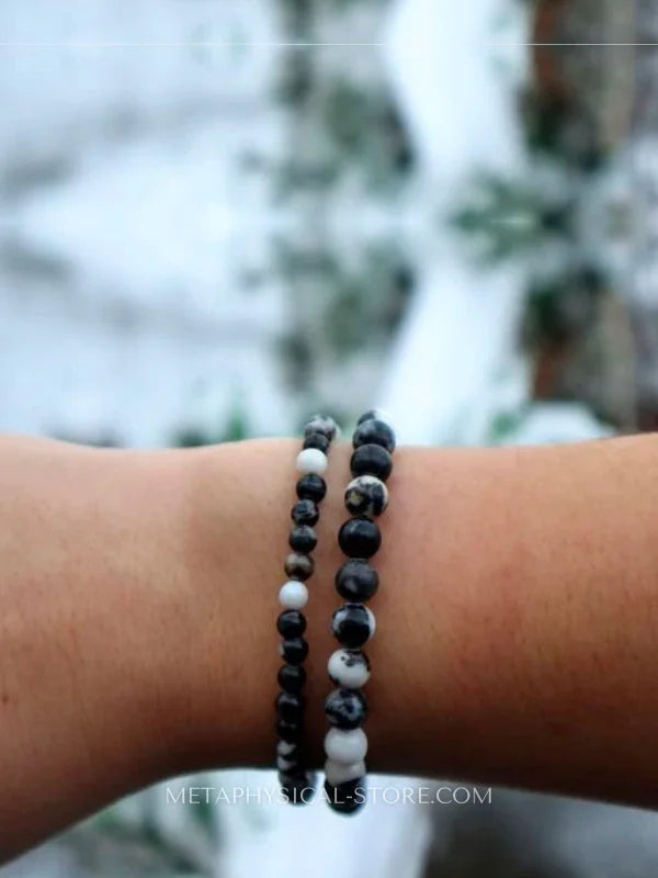 Zebra Stone Bracelet