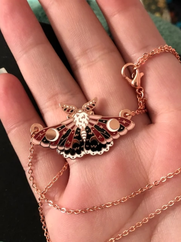 Moth Necklace