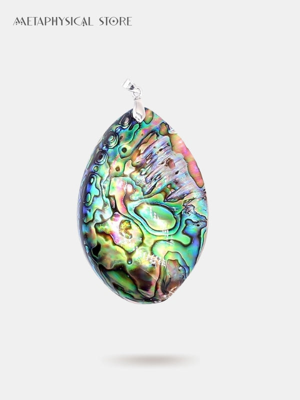 Abalone shell necklace