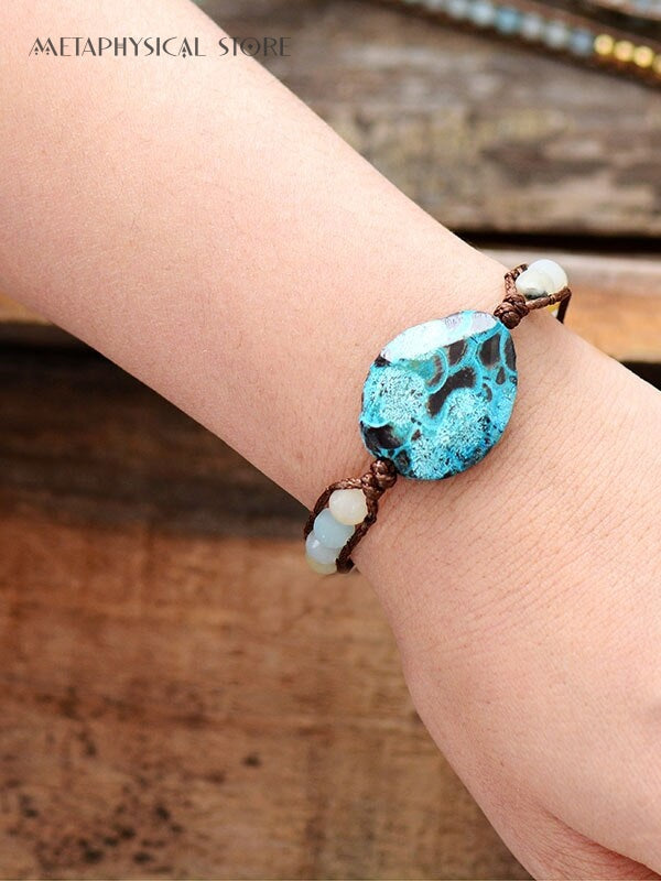 Amazonite bracelet