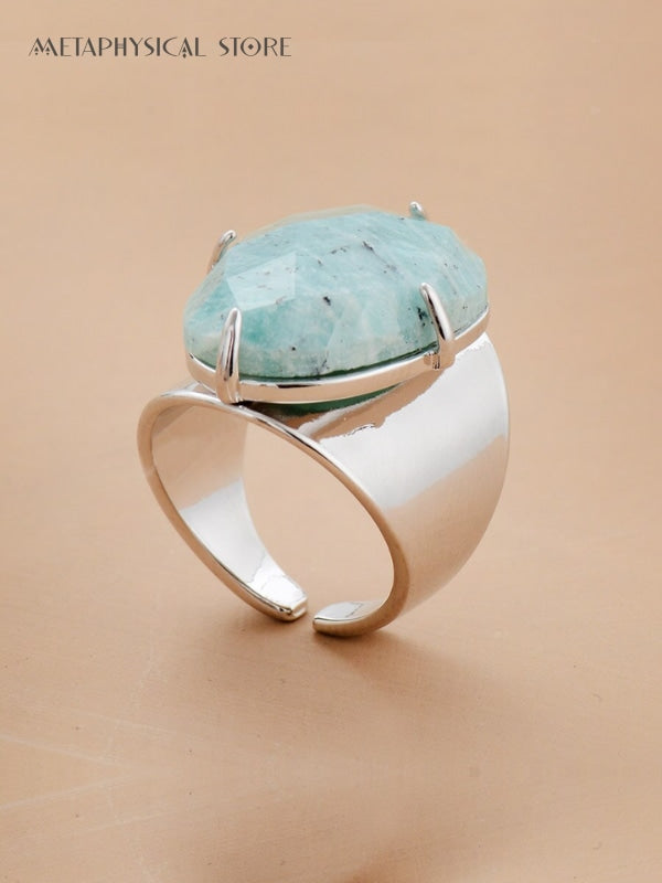 Amazonite ring