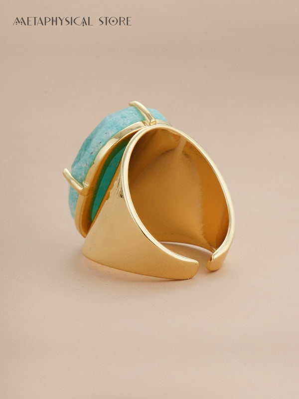 Amazonite ring