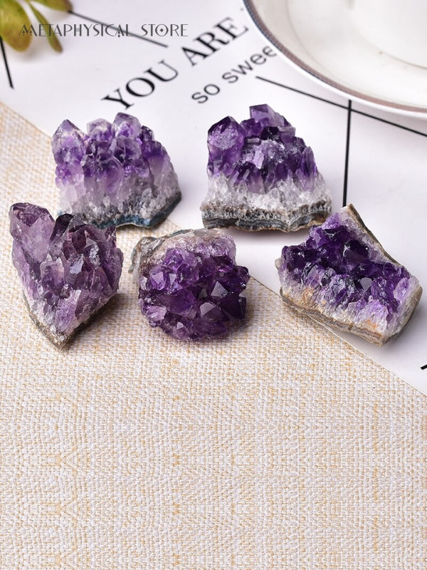 Amethyst crystal cluster for sale