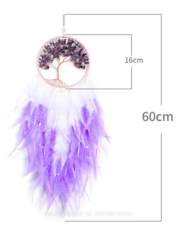 Amethyst Dream Catcher