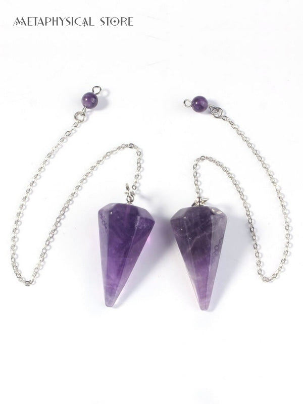 Amethyst pendulum