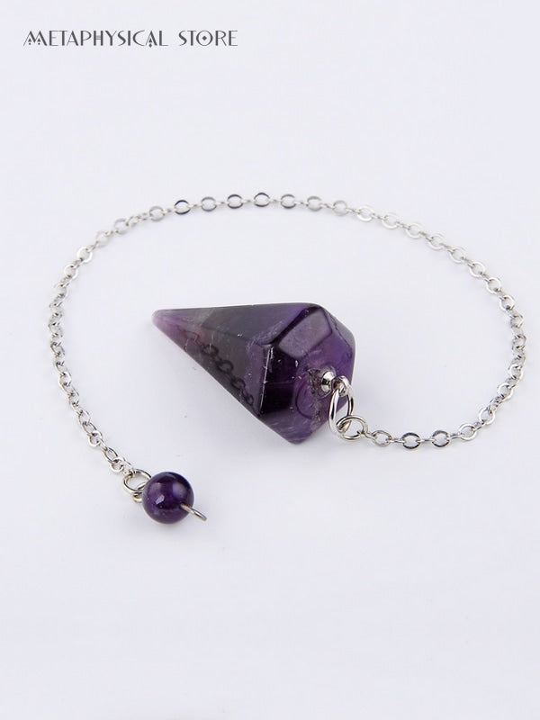 Amethyst pendulum