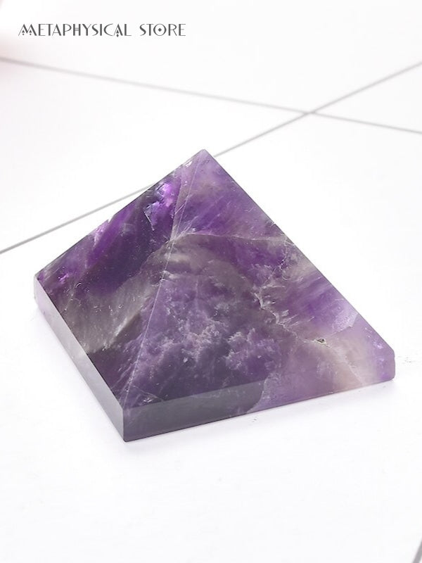 Amethyst pyramid