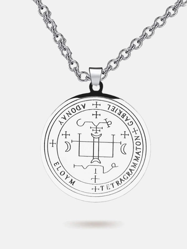 Angel sigil necklace