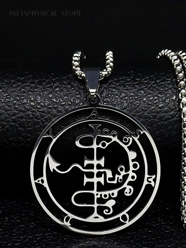 Asmodeus sigil necklace