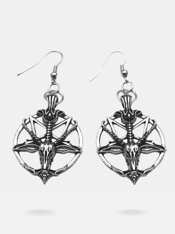 Baphomet Earrings