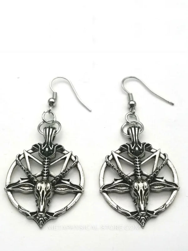 Baphomet Earrings