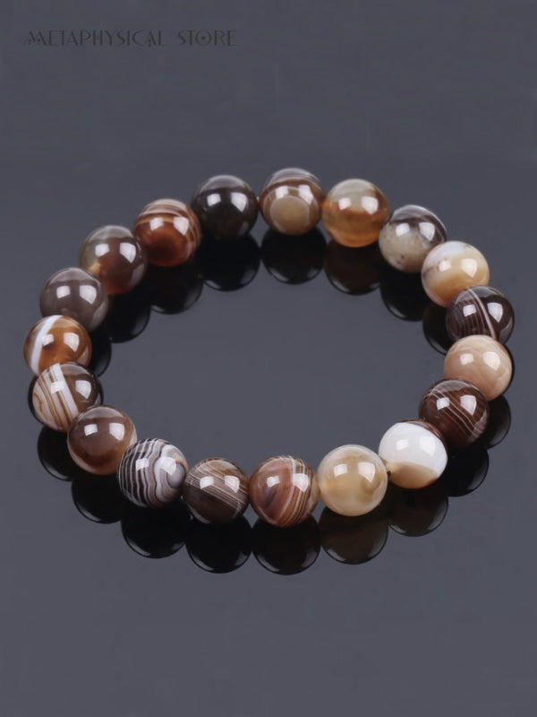 Botswana agate bracelet