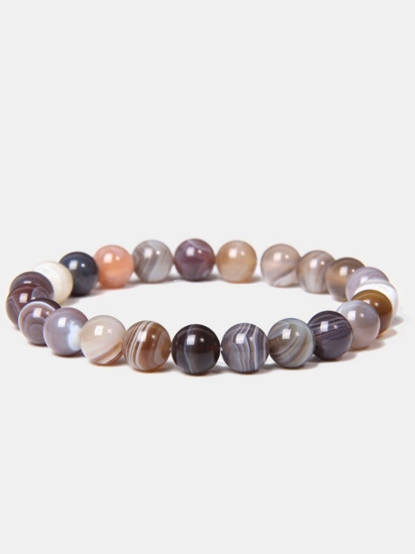 Botswana agate bracelet