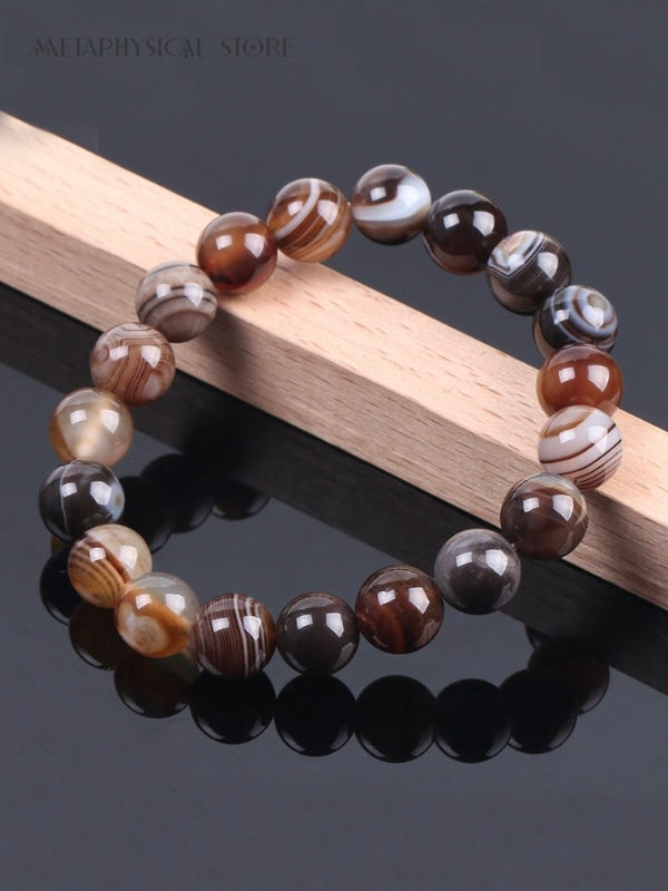 Botswana agate bracelet