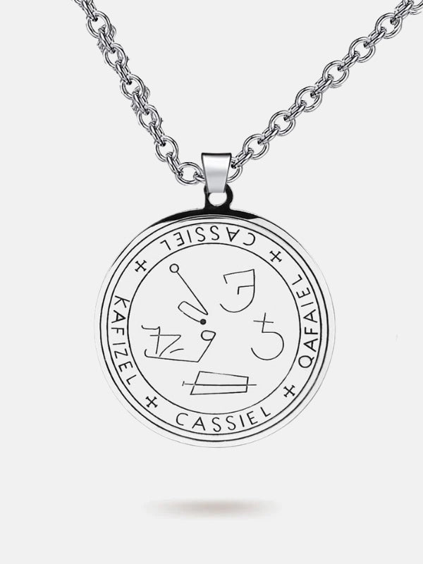 Cassiel sigil necklace