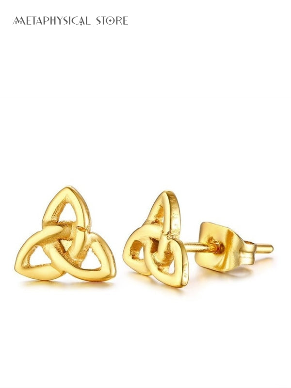 Celtic knot earrings