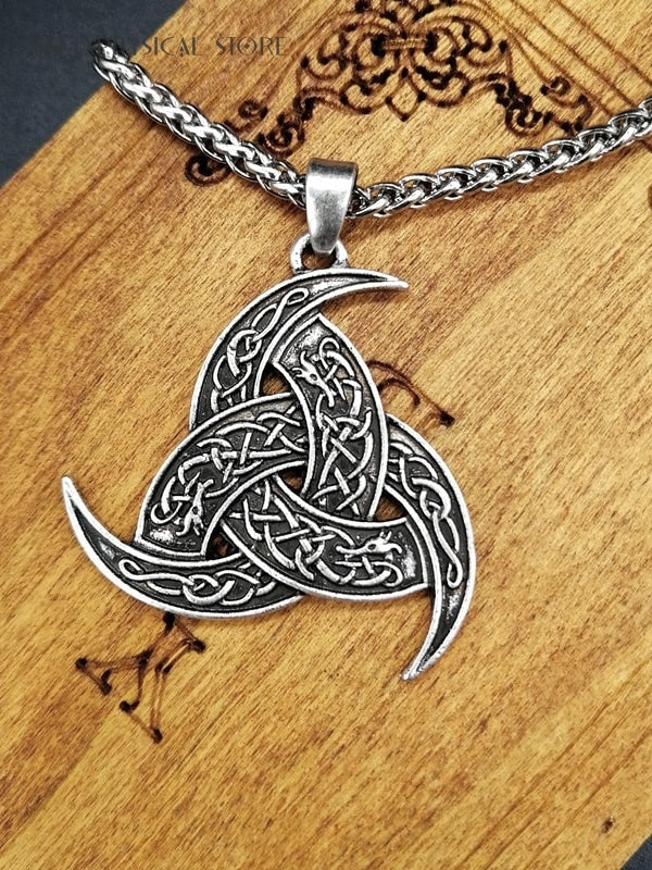 Celtic trinity knot necklace