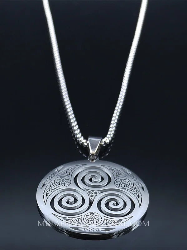 Celtic Triskele Necklace