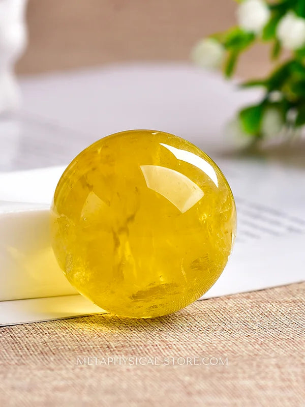 Citrine Sphere