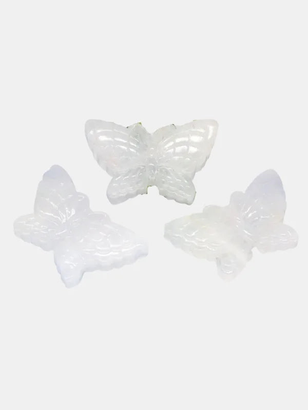 Clear Quartz Butterfly