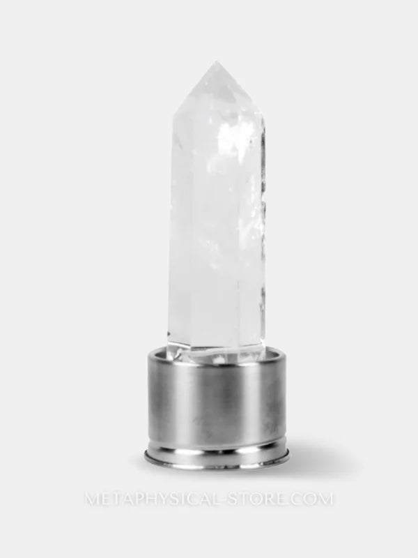 Clear Quartz Crystal Water Bottle - Clear quartz