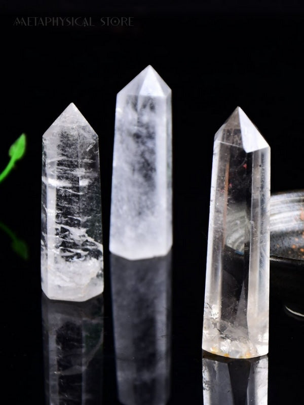 Clear quartz wands