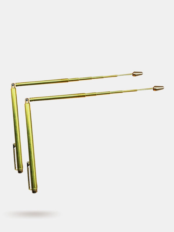 Copper dowsing rods