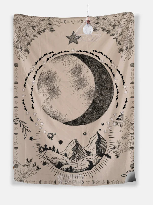 Crescent Moon Tapestry