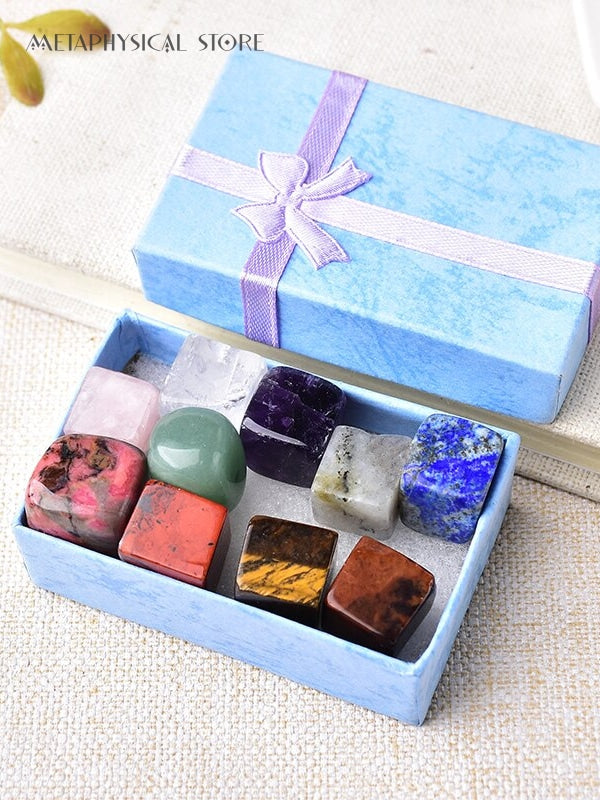 Crystal healing stones set