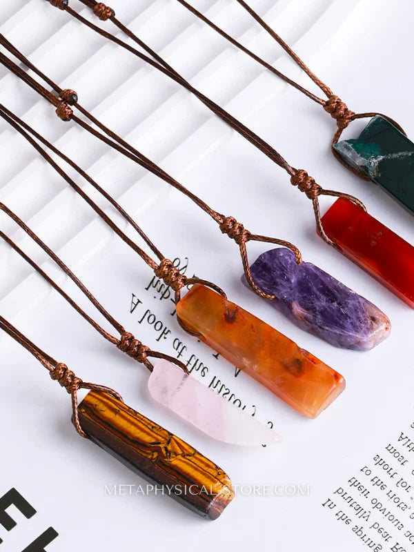 Crystal Slice Necklace