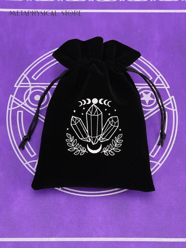 Crystal tarot bag