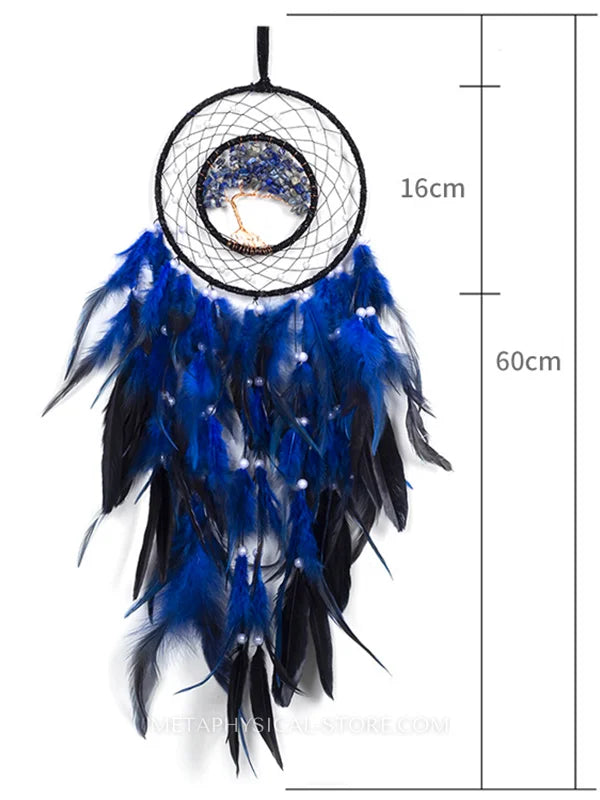 Dark Blue Dream Catcher