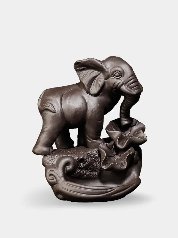 Elephant incense burner