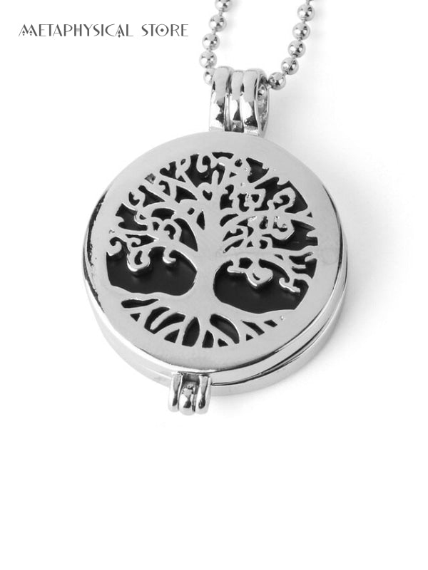 Essential oil Tree of life necklace