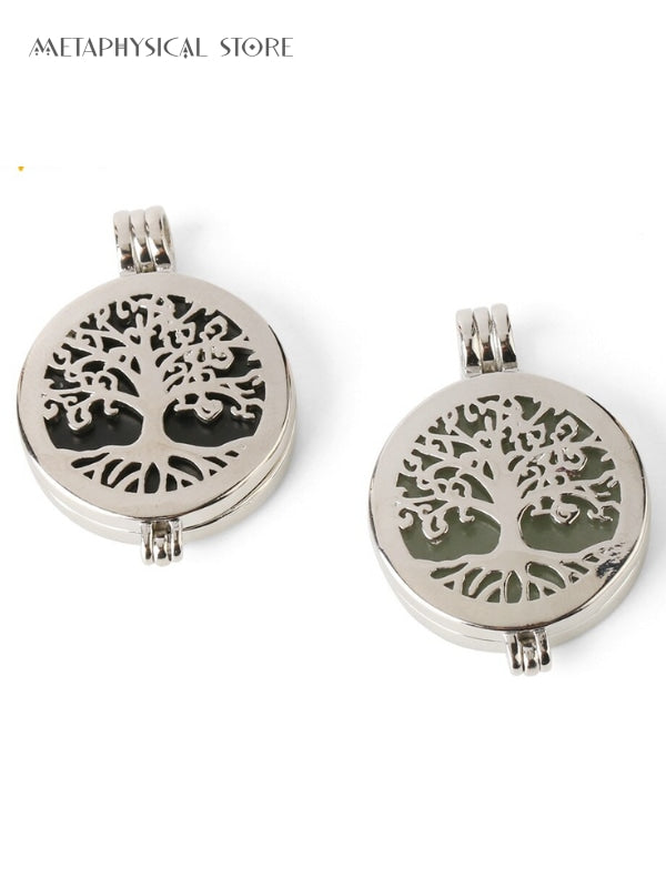 Essential oil Tree of life necklace